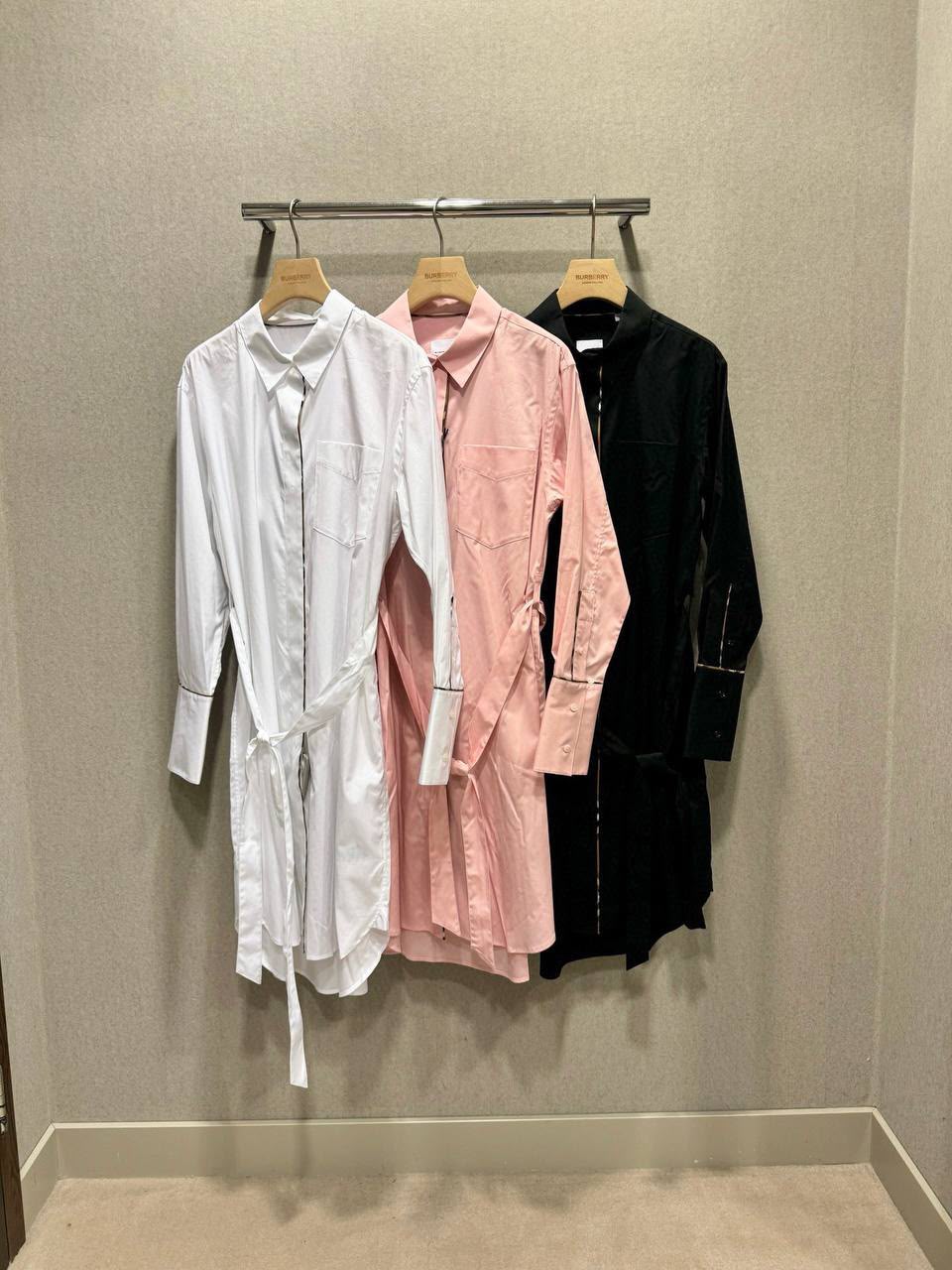 Cotton Poplin Shirt Dress