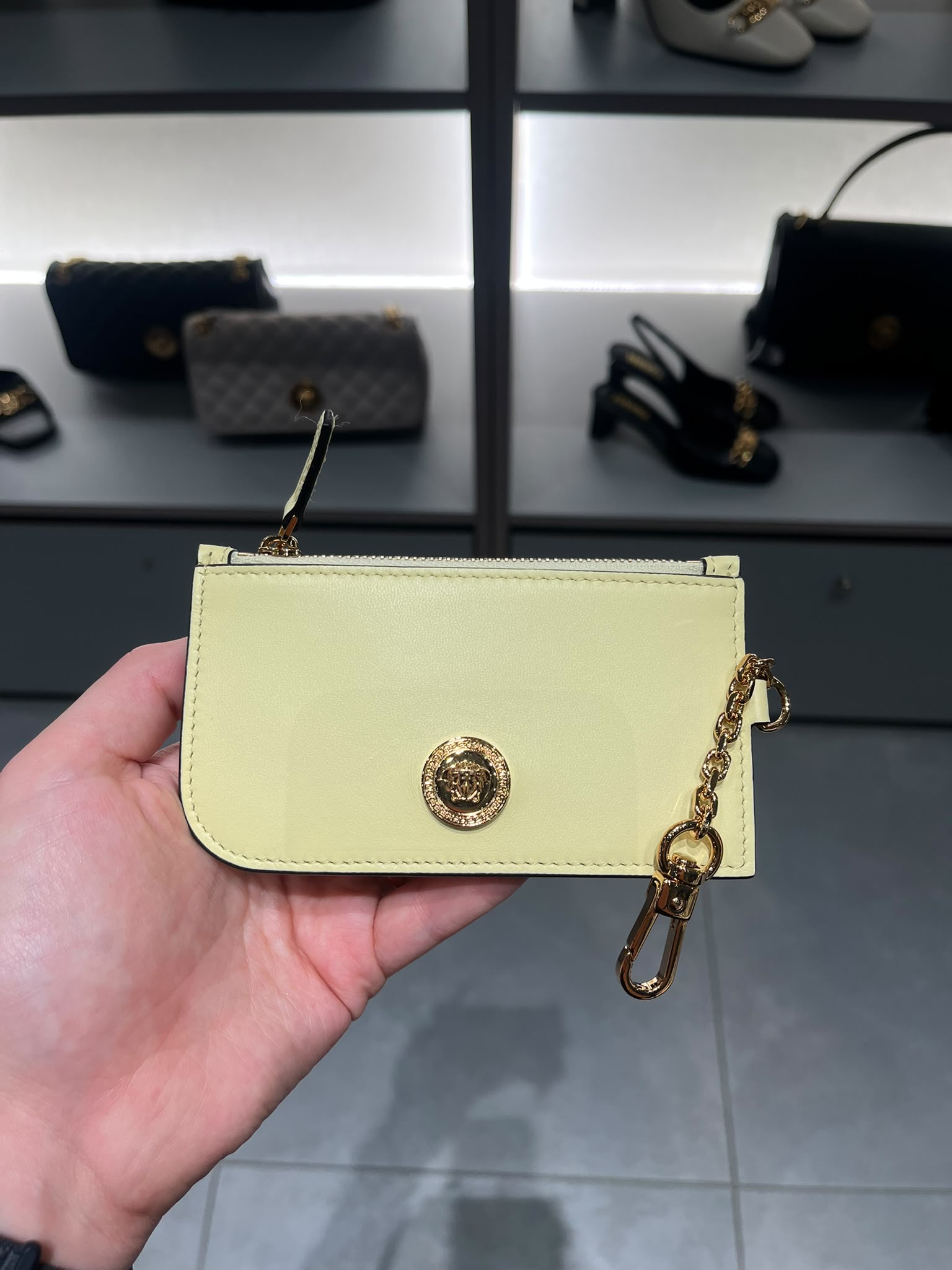 La Medusa Zip Card Case
