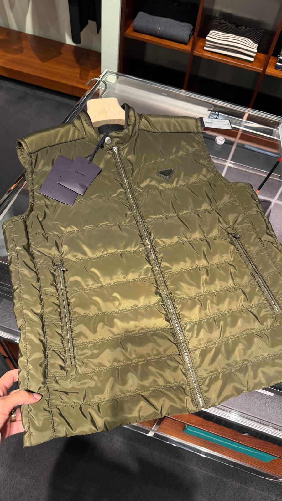 Re-Nylon Puffer Vest