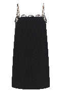 crystal embroidery dress