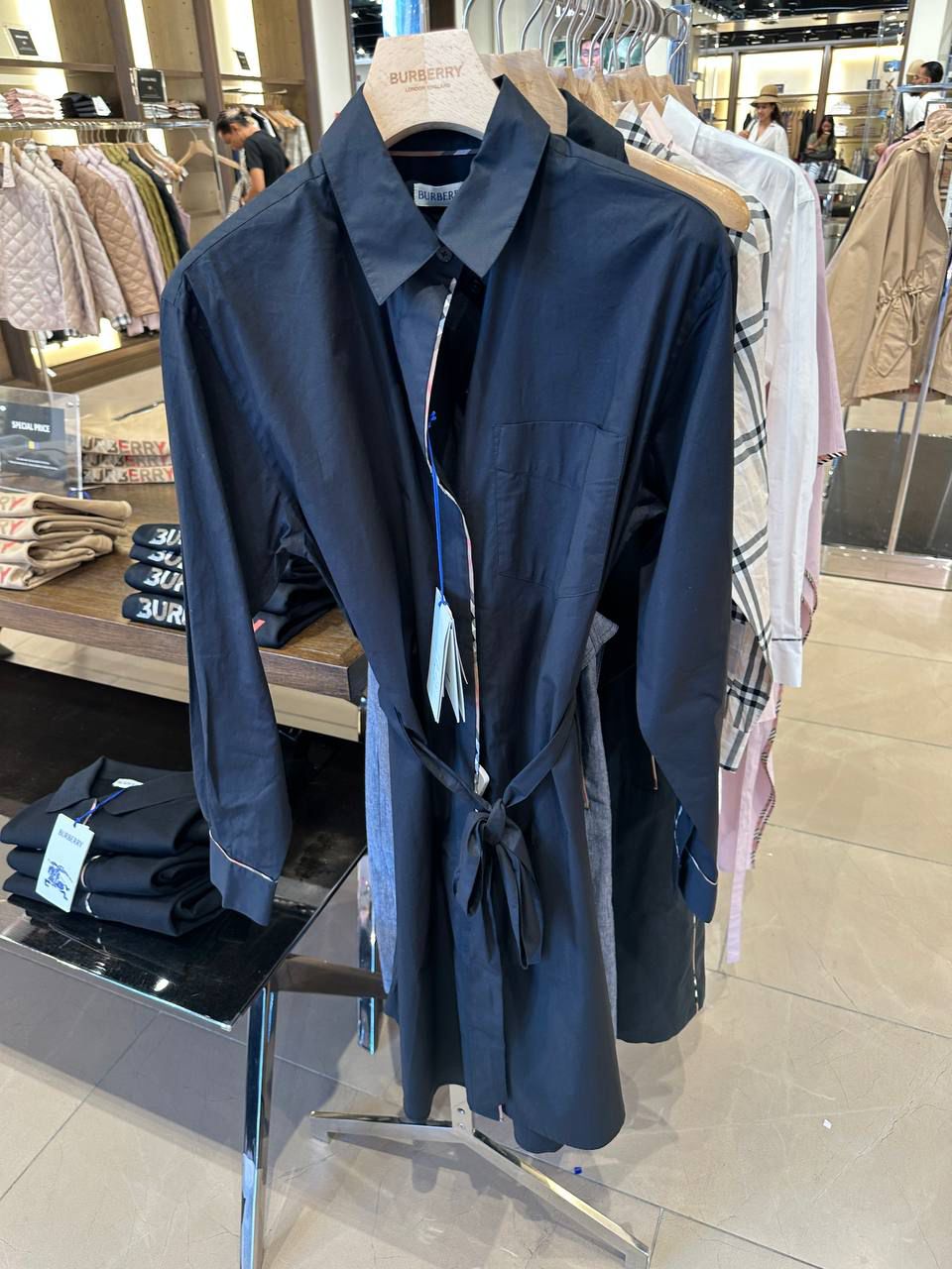 Cotton Shirt Dress
