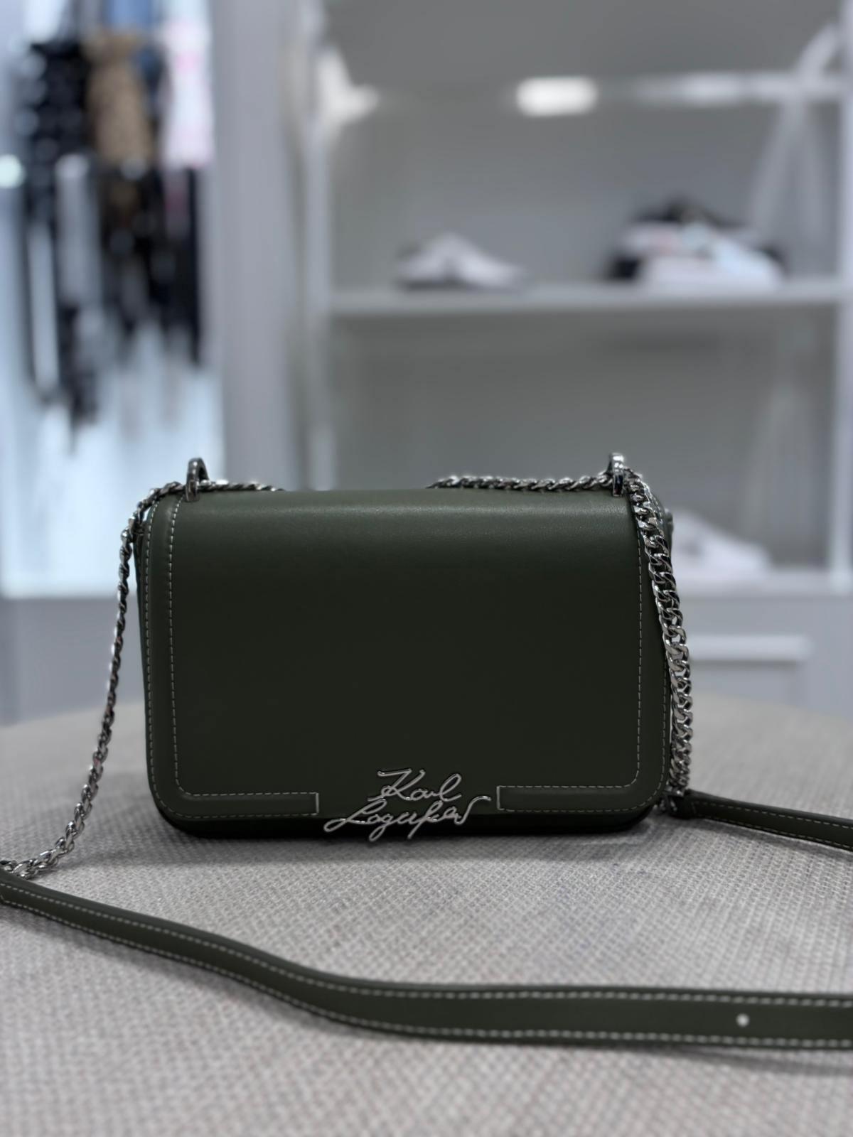 Karl Lagerfeld K/Signature Shoulder Bag