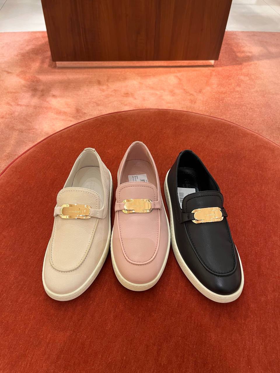 Ferragamo Gancini Loafer Sneakers