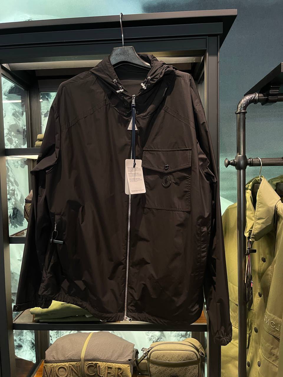 Hooded Windbreaker Jacket
