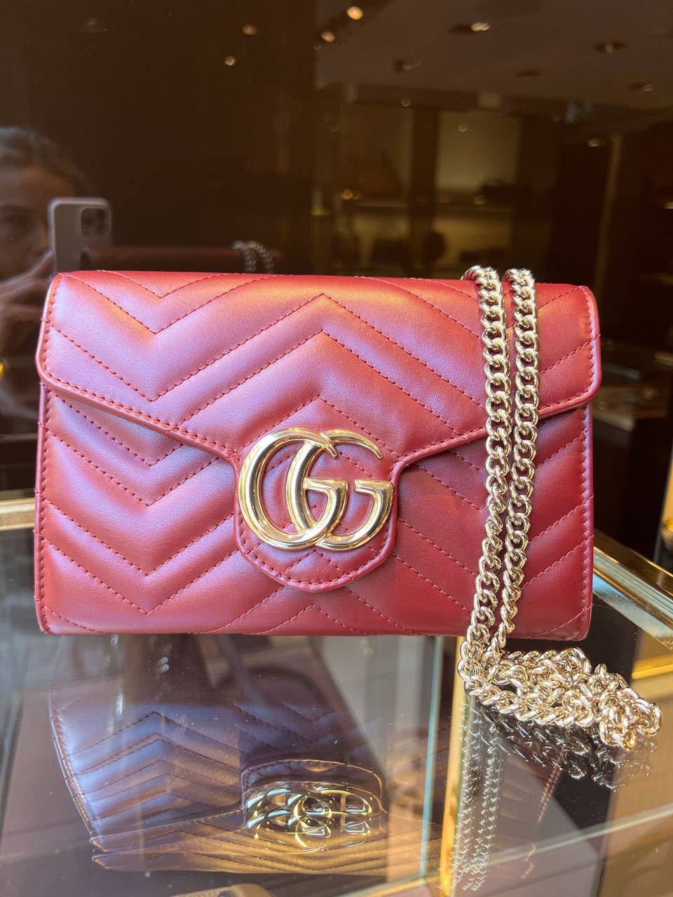 GG Marmont Chain Wallet